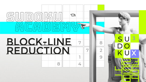Block Line Reduction Sudoku X Academy