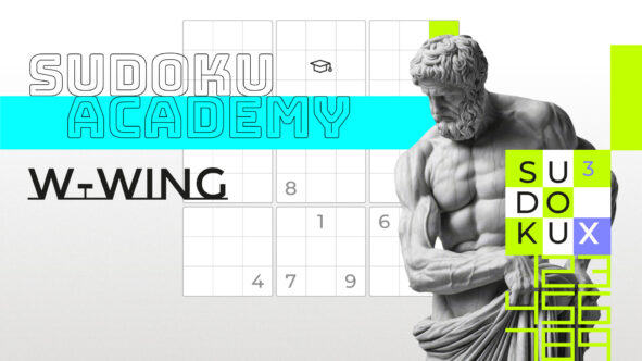 W-Wing Sudoku Technique by Happy Hippo